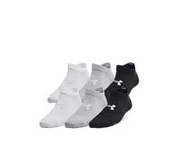 UNDER ARMOUR Junior Unisex Training Essential No Show 6pack Socks - Black, Black, Size Xs Black