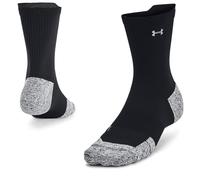 Under Armour Kids AD Run Cushion 1pk Mid Socks Black/Grey 5.5-8