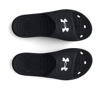 Under Armour boys Locker Iv Slide Sandal, Black (001 Black, 5 Big Kid US