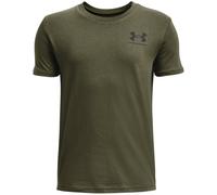 Under Armour Kids Left Chest Logo Short Sleeve Juniors Green 9-10 Years