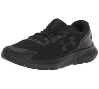 Under Armour Kids Charged Rogue Junior Running Shoes Runners Triple Black 5.5(38.5)