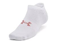 Under Armour Kids Essentials NoShow 3 Pack Socks Pink L