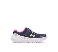 UNDER ARMOUR Kids Girls Running Surge 4 Trainers, Navy, Size 2 Older Navy