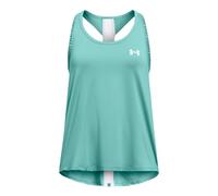 Under Armour Kids Knockout Performance Vests Tank Top Juniors Rad Turquoise/White 11-12 Years