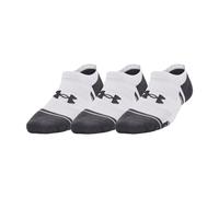 Under Armour Kids Performance Tech 3-Pack No Show Socks Size: 4-7.5 (M), Colour: White