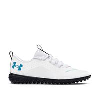 Under Armour Kids Shadow 2 Junior Turf Football Shoes Astro White/Black 5 (38)