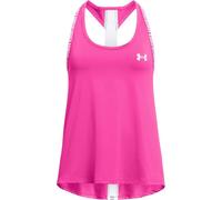 Under Armour Girls' Tech Knockout Tank, Ultra-Soft and Breathable Girls' Top for Training and Athletics, Lightweight Sports Tank Top, Blue Atlantis White, YM