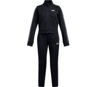 UNDER ARMOUR Girls Training Icon Knit Crop Tracksuit - Black, Black, Size Xs Black
