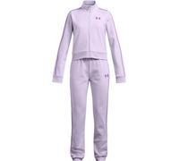 Under Armour Girls Icon Knit Crop Tracksuit Size: Youth Small 130-140CM, Colour: Black
