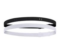 Under Armour Women's W's Adjustable Mini Bands, Soft, Stretchy Mini Elastic Headband in a Set of 2, Hair Band for Sports with Adjustable Closure, Running Headband for Stay-Put Performance