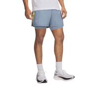 Under Armour Launch 2-In-1 5 Inch Men's Shorts | UK L in Blue Wind/Blue Fog/Reflective