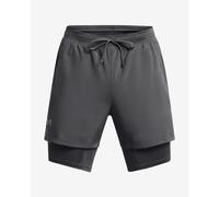 Under Armour Launch 5" 2-in-1 Shorts Smoke Grey - S