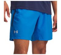 Under Armour Men's Launch 7in Shorts, Lightweight and Fast-Drying Running Shorts, Men's Gym Gear with Breathable Design and Pockets,Blue Atlantis/Washed Navy/Reflective,XXL