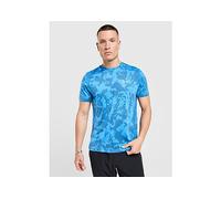 Under Armour Launch All Over Print T-Shirt - Blue - Mens XL