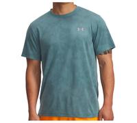 Under Armour - Launch Camo S/S - Running shirt size XXL, turquoise