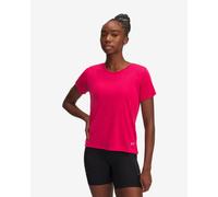 Under Armour Launch Camo Short Sleeve T-shirt Fuchsia Pink Women - S