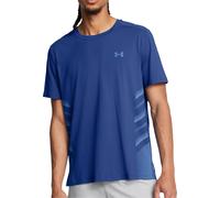 Under Armour Launch Elite Graphic Mens Running Top Blue Short Sleeve Run T-Shirt