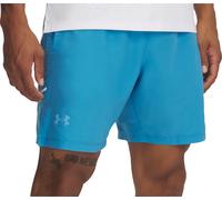 Under Armour Launch Elite Mens Running Shorts Blue 2 In 1 Compression Twin Short