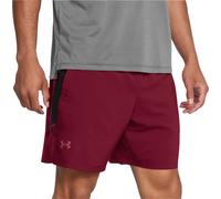 Under Armour Launch Elite Mens Running Shorts Red 2 In 1 Compression Twin Short