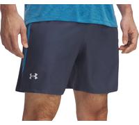 Under Armour Launch Mens Running Shorts Grey 7 Inch Lightweight Lined Breathable