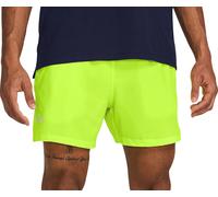 Under Armour Launch Mens Running Shorts Yellow 5 Inch Lightweight Lined Run