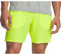 Under Armour Launch Mens Running Shorts Yellow 7 Inch Lightweight Lined Run