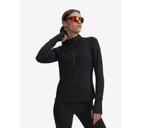 L Under Armour Womens Launch Pro 1/2 Zip Top Black Size