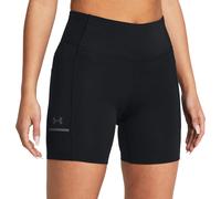 Under Armour Launch Womens Short Tights Black 6 Inch Running Base Layer Shorts