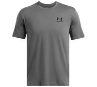Under Armour Left Chest Logo T-shirt - Castle Rock/Black