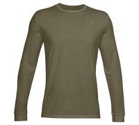 Under Armour Left Chest Long Sleeve Thermal Shirt - Marine OD Green/Field Khaki
