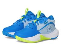 Under Armour - Lockdown 7 Unisex Preschool Kids Sneaker, (453) Blue Calm/Blue Atlantis/Metallic Blue Calm, 16.5 cm