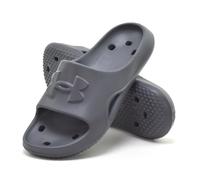Under Armour Men's Locker V Slides, Quick-Drying Sliders for Locker Room, Shower, Beach, Cushioned Comfort Men's Flip Flops