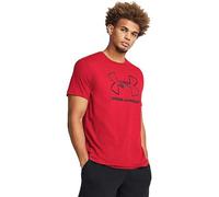 Under Armour Logo Print T-Shirt Red