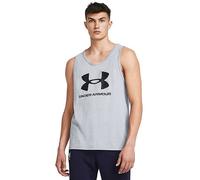 Under Armour Logo Print Tank Top Grey