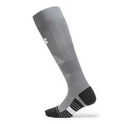 Under Armour Unisex Adult Magnetico Over the Calf Socks 1 Pack, (040) Graphite / Black / White, Large