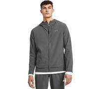 Under Armour male OutRun The Storm Zip Up Sports Jacket - L - Dark Grey, Dark Grey