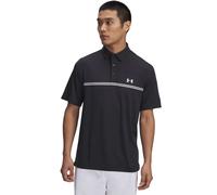Under Armour male Playoff 3.0 Striped Polo Shirt - M - Black, Black,White