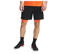 Under Armour male Vanish Woven 2-in-1 Shorts - L - Black Mix, Dark Khaki,Black Mix