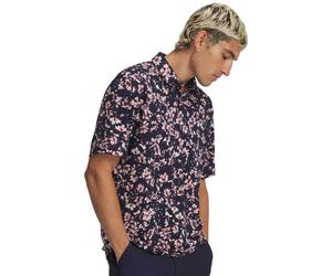 Under Armour Matchplay Printed Polo Navy/Pink/White - XXL Size: 2XL