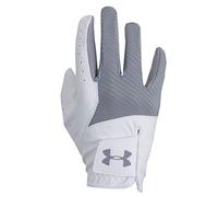 Under Armour Men's Golf Glove UA Medal 1349705-035 Full-Finger Right Hand Steel/White RXL