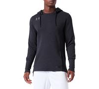 Under Armour Men Accelerate Off-Pitch Hoodie Warm-Up Top - Black/Metallic Black (001), X-Large