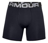 Under Armour Men Charged Cotton 6in 3 Pack, Elasticated and quick-drying sports underwear, extra-comfortable boxer briefs with 4-way stretch in a pack of 3