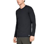 Under Armour Men Fitted ColdGear Crew, Warm Functional Shirt for Men, Lightweight Tight-Fit Long-Sleeve Sports Top