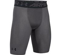 Under Armour Men HeatGear 2.0 LONG, Robust and Lightweight Running Shorts, Thermal Underwear with Net Inserts