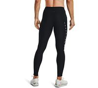 Under Armour HeatGear Stretch Black Tight Mens Qualifier Leggings 1329355 002 - Size Medium