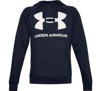 Under Armour Men Rival Fleece Big Logo HD, Sporty running hoodie with loose fit, comfortable and warm hooded jumper for men