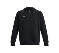 Under Armour Men RIVAL FLEECE FZ HOODIE, Men’s running hoodie with loose fit, comfortable and warm hooded jumper for men