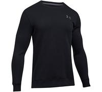 Under Armour Men Rival Solid Fitted Crew, Men's Fleece Jumper Crafted from Durable Fabric, Fleece Pullover with Long Sleeves