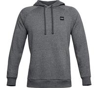 Under Armour Men’s Rival Fleece Fitted Hoodie Gray