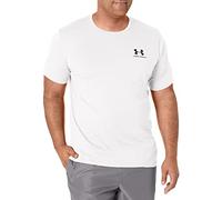 Under Armour Mens UA Sportstyle Left Chest Short Sleeve T-Shirt White XL
